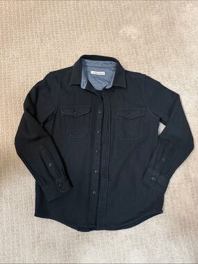 Outerknown Black Blanket Shirt
